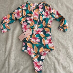NWT Small Midori Haleiwa Rails one piece swim/surf suit
